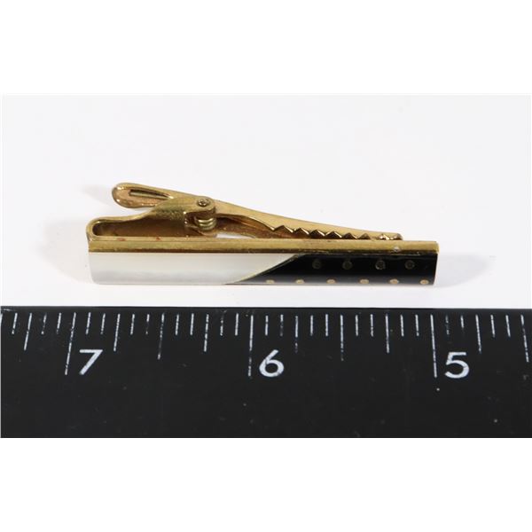 #1248 VINTAGE TIECLIP FASHION 2 COLOUR  DESIGN