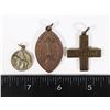 Image 1 : #1251LOT CATHOLIC RELIGIOUS CHARMS INCLUDING
