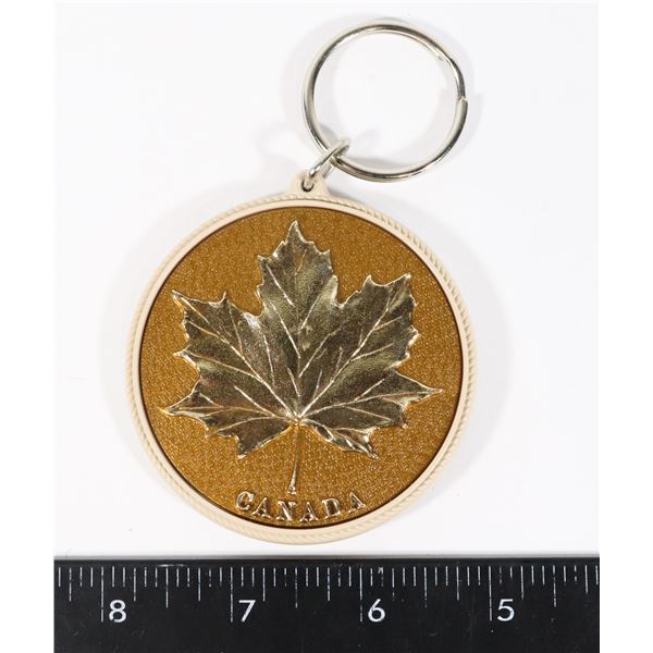 #1258 1970'S LARGE CANADA MOOSE KEYCHAIN