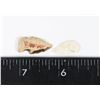 Image 1 : #1267 LOT OF 2 ANTIQUE  ARROW HEADS SMALL SIZE