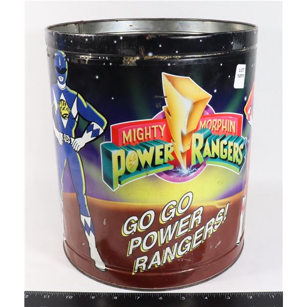 #1277 MIGHTY MORPHIN POWER RANGERS GARBAGE BIN