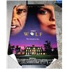 Image 1 : #1286 1994 WOLF MOVIE POSTER JACK NICHOLSON 40X26