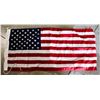 Image 1 : #1295 UNITED STATES OF AMERICA FLAG 54.5X26
