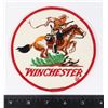 Image 1 : #1309 WINCHESTER RIFLES CREST JACKET PATCH  1980S