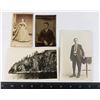 Image 1 : #1319 LOT OF 4 VINTAGE PHOTOS + RPPC ASSORTED INC