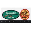 Image 1 : #1335 PAIR REMINGTOM BROWNING RIFLE PATCHES