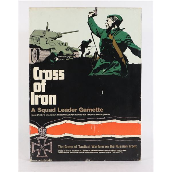 #1345 UNUSED CROSS OF IRON GAMETTE AVALON HILL