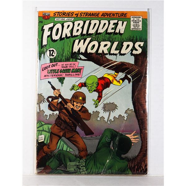 #1347 AMERICA COMICS FORBIDDEN WORLDS #144 1967