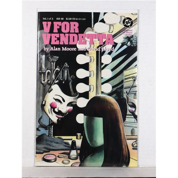 #1350 DC DETECTIVE COMICS V FOR VENDETTA #1 1988