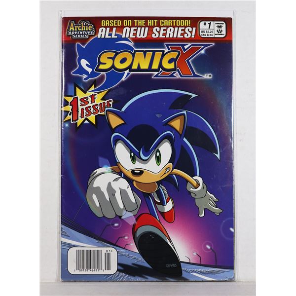 #1356 ARCHIE ADVENTURE COMICS SONIC X #1 2005