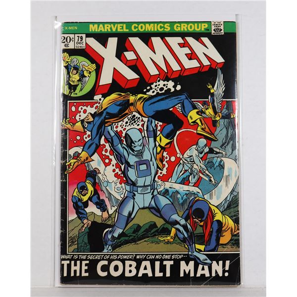 #1357 MARVEL COMICS X-MEN #79 DECEMBER 1972 WORN