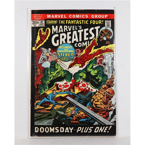 #1358 MARVEL'S GREATEST COMICS #37 SEPTEMBER 1972
