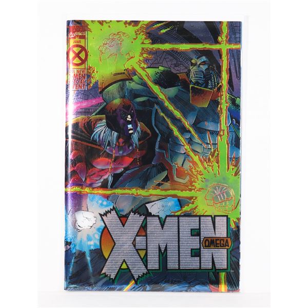 #1409 MARVEL COMICS X-MEN OMEGA 1995 FOIL COVER