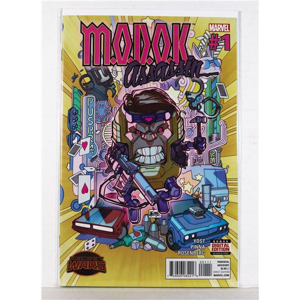 #1424 MARVEL COMICS M.O.D.O.K. ASSASSIN #1  2015