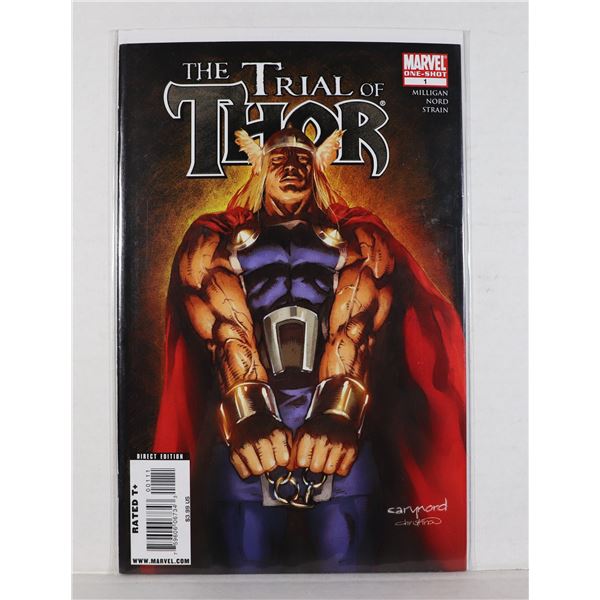 #1433 MARVEL COMICS THE TRIAL OF THOR #1 2009