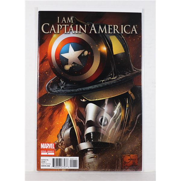 #1443 MARVEL COMICS I AM CAPTAIN AMERICA #1 2012