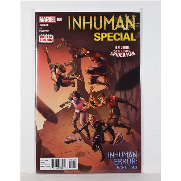 #1451 MARVEL COMICS INHUMAN SPECIAL #1 2015
