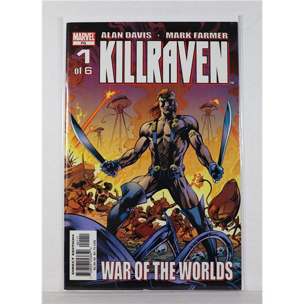 #1455 MARVEL COMICS KILLRAVEN #1 DECEMBER 2002