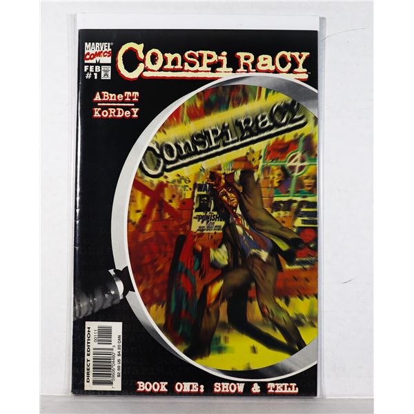 #1458 MARVEL COMICS CONSPIRACY #1 FEBRUARY 1998