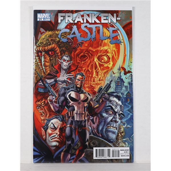#1464 MARVEL COMICS FRANKEN-CASTLE #21 2010