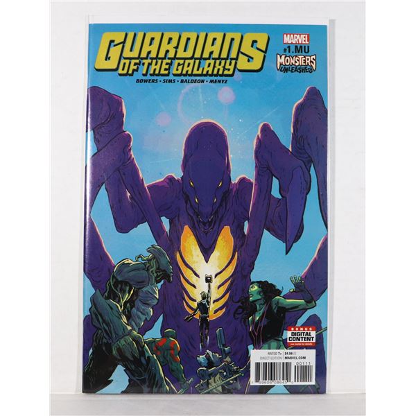 #1490 MARVEL COMICS GUARDIANS OF THE GALAXY 1.MU