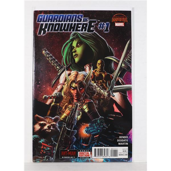 #1491 MARVEL COMICS GUARDIANS OF KNOWHERE #1