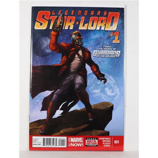 #1492 MARVEL COMICS LEGENDARY STAR LORD #1 2014