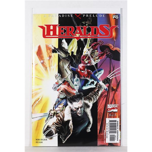 #1495 MARVEL COMICS HERALDS #1 2001