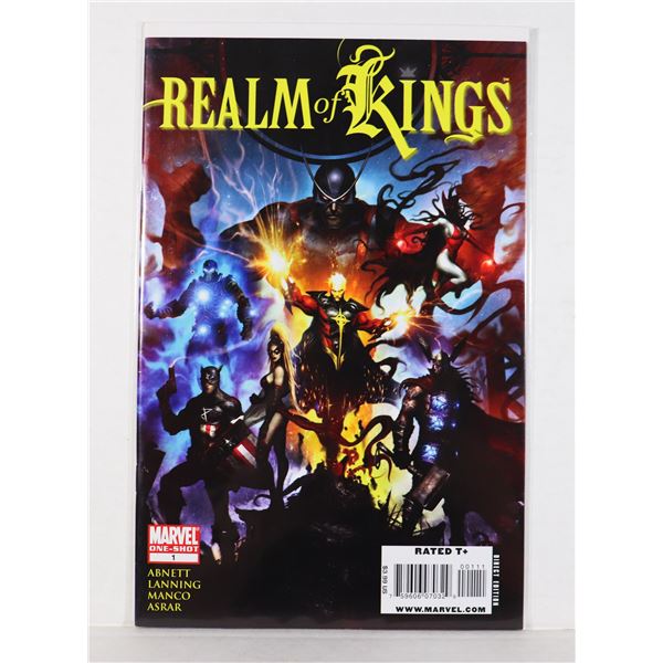 #1502 MARVEL COMICS REALM OF KINGS #1 2010