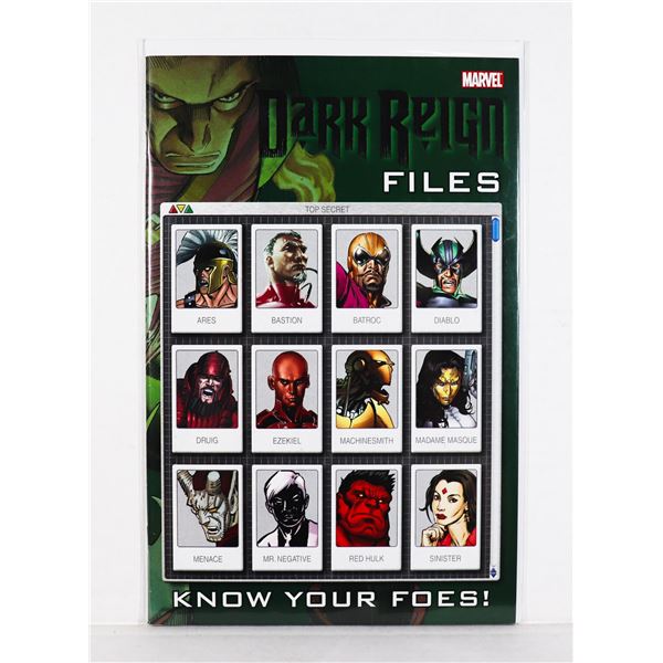 #1513 MARVEL COMICS DARK REIGN FILES APRIL 2009