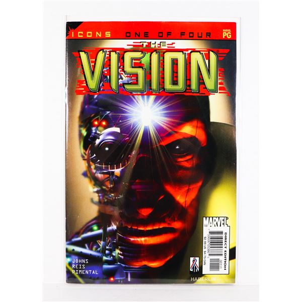 #1516 MARVEL COMICS THE VISION ICONS #1 OCT 2002