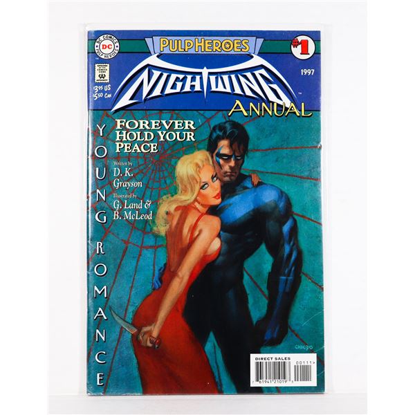#1602 DC NIGHTWING ANNUAL #1 PULP HEROS 1997