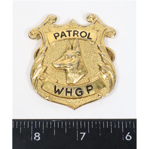 218A WASHINGTON HYDRO GENERATING PLANT PATROL