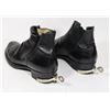 Image 2 : 828A RCMP BLACK  MESS DRESS PARADE BOOTS W/ SPURS