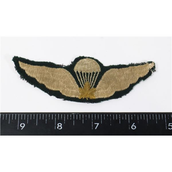 715A CANADIAN JUMP WINGS PARACHUTIST 1940'S/50S