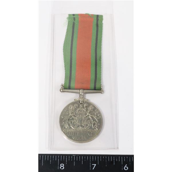 482A WW2 BRITISH 1939 1945 DEFENCE MEDAL