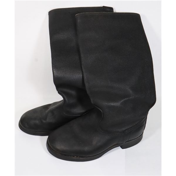 846A COMMUNIST RUSSIA MILITARY BLACK ARMY BOOTS