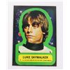 Image 1 : 1190A 1977 STAR WARS TOPPS CARD STICKER #1 LUKE