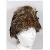 Image 1 : 829I WINTERRACCOON FUR HAT POLICE MILITARY LARGE