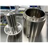 Image 2 : Stainless steel jacketed  pressure vessel (8x12" ID)