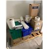 Image 1 : Pallet of NEW Uline warehouse supplies