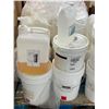 Image 2 : Pallet of misc - includes  glycol / caldic & anti oxidant solution / mct oil - 60-40 / argan oil etc