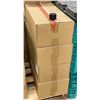 Image 2 : Group of 4 boxes of glass jars w/ caps - sz 10z - 200 pcs per box