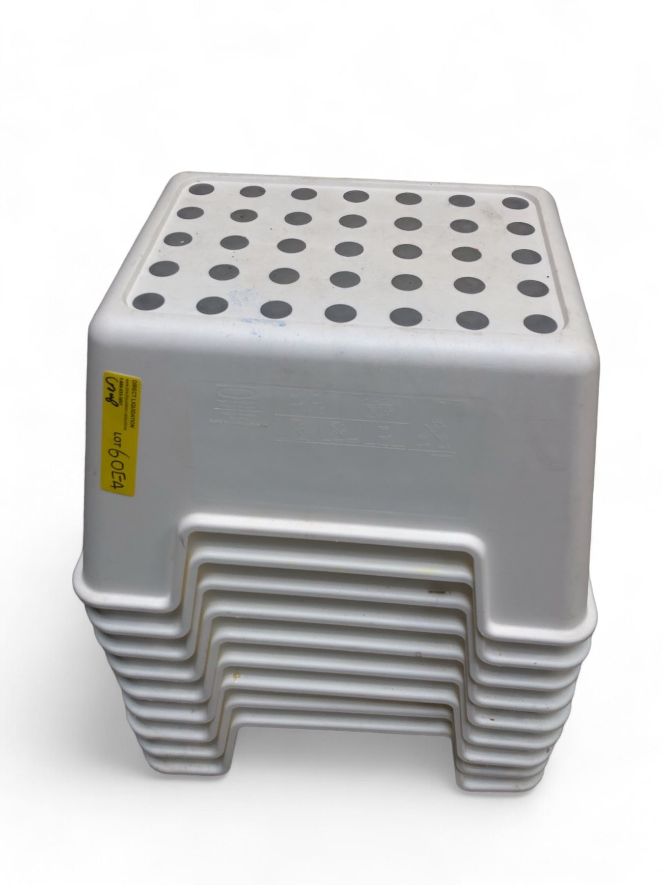 Large Group Of IKEA Plastic Stools Large group of ikea plastic stools
