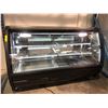 Image 2 : Tor-rey - 74" Curved Glass 2 Door Floor Refrigerated Display Case - tested & working condition
