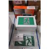 Image 1 : LOT DE 4 LUMIÈRES DE SORTIE ASST