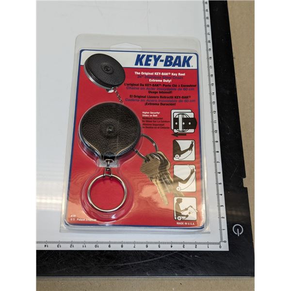 CORDON RÉTRACTABLE EN KEVLAR KEY-BAK
