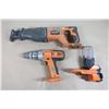 Image 1 : LOT DE 3 OUTILS RIDGID SANS BATTERIES