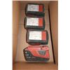Image 1 : LOT DE 4 BATTERIES HILTI 22/2.8