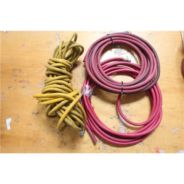 LOT DE 4 HOSES À AIR ASST
